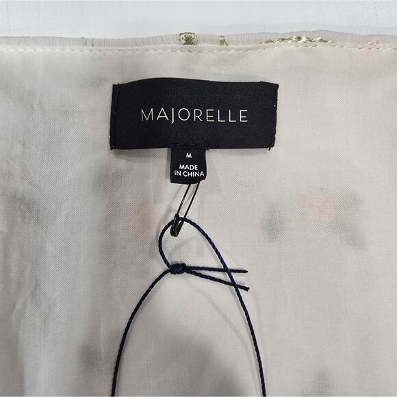 MAJORELLE Emerson Top in White Field - Picture 5 of 11